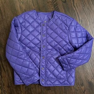 MILLE Quilted Jacket in Bright Blue